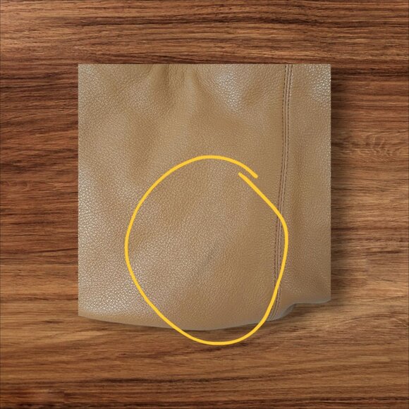 Michael Kors Brooke Pebble Leather Brown "Large" Hobo Handbag - Picture 10 of 11